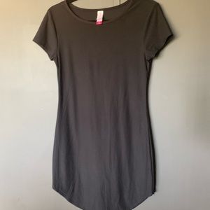 No Boundaries Black T-Shirt Dress Medium